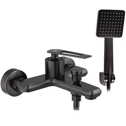 Смеситель для ванны Rea Blade настенный Old Black REA-B9975 Черный матовый