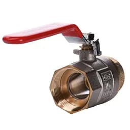 Кран кульовий прямий Q Professional 1 1/4″ ЗВ КР PN40 QP152 - мініатюра 3