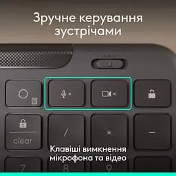 Комплект (Клавіатура та Миша) Logitech Signature Slim MK620 Wired Combo for Business Graphite - мініатюра 7