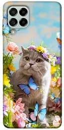 Чохол Demsky Spring cat для Samsung Galaxy M53 5G