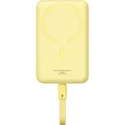 Павербанк Baseus Magnetic Mini Yellow 10 000 mAh / 30 Вт (P1002210BY23-00) - мініатюра 4