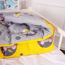 Ковдра MirSon антиалергенна зима Kids Time 20-0029 Funny mice 140x205 см бавовна (2200009664328)