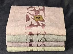 Набор из 8 махровых полотенец 90x50 см для лица X-194-192, плотное махровое полотенце для лица, разные цвета