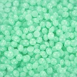 Гарячий плівковий віск у гранулах Hard Wax Beans Mint Green 1000 г — професійний віск для депіляції без смужок - мініатюра 3