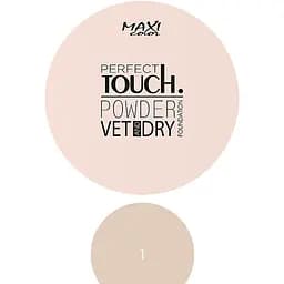 Пудра Maxi Color Perfect Touch Vet and Dry тон 01 Фарфор 10 г