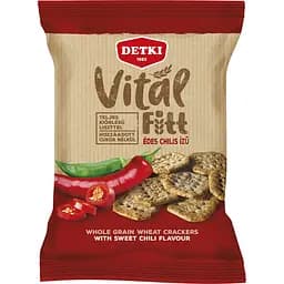 Крекери Detki Vital Fitt з солодким чилі 100 г