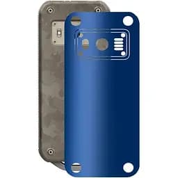 Захисна плівка StatusSKIN для Nokia 800 Tough Корпус Вініл Синій матовий - мініатюра 1