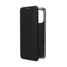 Чохол-книжка для смартфона Xiaomi Redmi 12C, Premium Leather Case, Black, натуральна шкіра