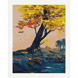 Картина по номерам Brushme Живописное спокойствие © Bona 40x50 см