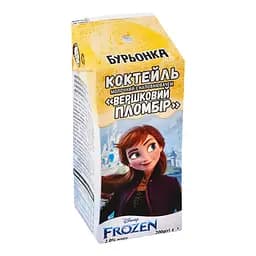 Коктейль молочний Бурьонка Disney Вершковий пломбір 2% 200 г