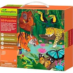 Пазл 3D 4M Thinking Kits Тропический лес (00-04678)