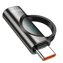 Адаптер - переходник мама папа Hoco UA32 C male to C female display adapter