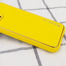 Шкіряний чохол Xshield для Apple iPhone 12 (6.1) Жовтий / Yellow - мініатюра 2