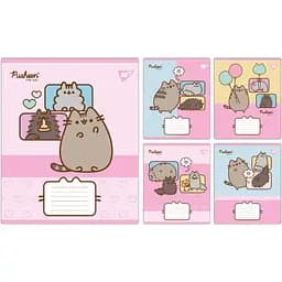 Набір зошитів Yes Pusheen Funny A5 в клітинку 18 аркушів 25 шт. (767605)