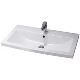 Умивальник Cersanit Como 70 см з переливом, меблевий