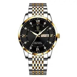 Годинник чоловічий наручний Hemsut Poedagar Чорний