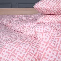 Комплект постільної білизни бязь MIRSON Abstract Pink 160х220см (2200013166740) - мініатюра 3