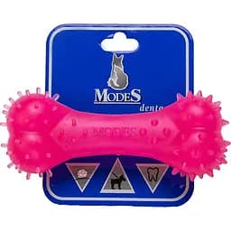 Игрушка для собак Modes Denta кость S 12 см розовая