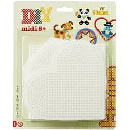 Термомозаика Hama Набор полей круг, сердце, квадрат, шестиугольник