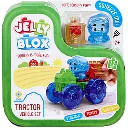 Сенсорный конструктор Jelly Blox Красочный трактор 12 элементов (932945)