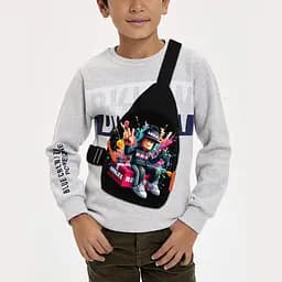 Сумка через плечо детская Roblox 29х17 см сумка слинг для мальчика (01982)