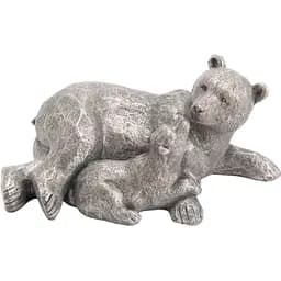 Статуэтка Amadeus медведь лежит с медвежонком (155166)