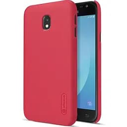 Чохол-накладка Nillkin Super Frosted Shield Samsung Galaxy J3 2017 (J330) Red - мініатюра 7