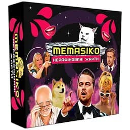 Настольная игра PlayRoom Memasiko. Нерафинированные шутки (укр.) (ВР_ММСКНЖ)