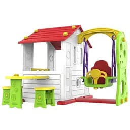 Дитячий садовий будиночок Ramiz 3 в 1 із садом і гойдалками (ZOG.CHD-531)