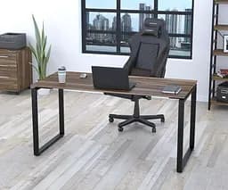Письмовий стіл Loft Design Q-160-18 Black (Горіх Модена)