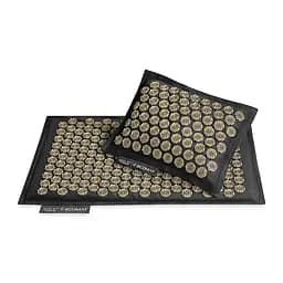 Килимок акупунктурний 4FIZJO Eco Mat Аплікатор Кузнєцова з подушкою 68 x 42 см Black/Gold 4FJ0179 (P-5907739311566) - мініатюра 7