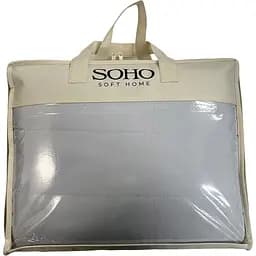 Комплект постільної білизни Soho Gray Євро з легкою ковдрою 200 х 230 см (03-BT-7173-Gray) - мініатюра 3