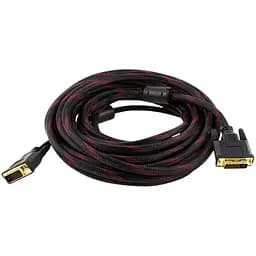 Кабель Voltronic DVI-DVI 2 ферита обплетення 24pin 3 m