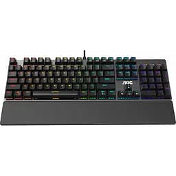Клавіатура AOC GK500 Gaming RGB Outemu Red Switch [GK500DR2R] [105584] - мініатюра 3