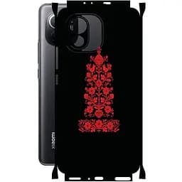 Захисна плівка StatusSKIN для Xiaomi Mi 11 2021 Корпус Вініл Вишиванка 1