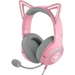Навушники Razer Kraken Kitty V2 Quartz (RZ04-04730200-R3M1) - мініатюра 2