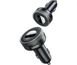 FM-трансмітер Baseus Enjoy Car Wireless MP3 Charger Wireless 5.0+5V/3.4A Black (CCLH-01) [61086] - мініатюра 4