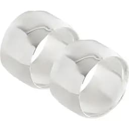 Набір кілець для серветок Lefard 4.5 см 2 шт. сріблястий (811-033-2)