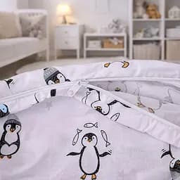Підковдра MirSon Ranforce Elite Sweet Penguin 110х140 см (2200012577707) - мініатюра 5