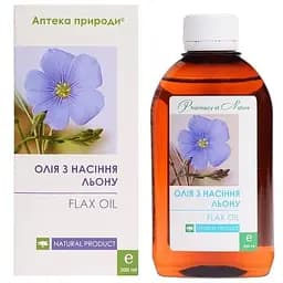 Олія з насіння льону Аптека Природи 200 мл