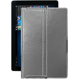 Чохол StatusCASE з екошкіри для планшету Nomi W10100 Deka Сірий