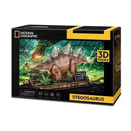 Пазл Cubic Fun 3D National Geographic Dino Стегозавр (DS1054h)