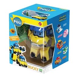 Коллекционная машинка-трансформер Robocar Poli Робокар Бакки 10 см (MRT-0655)