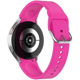 Ремешок для Samsung Galaxy Watch 5 - розовый ширина крепления 20мм силикон размер L Watchbands OneLine (WB00S4GALAXYONELINE75)