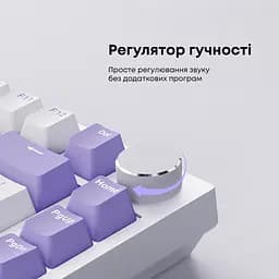 Клавіатура Ajazz AK820 Sea Salt Switch White (AK820-SS-PWB) [163669] - мініатюра 16