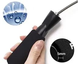 Скакалка швидкісна Power Play 4211 3 м, Black з обтяжувачами - мініатюра 4