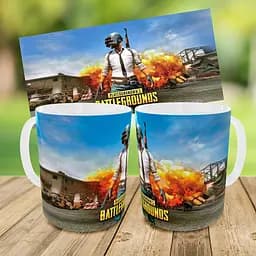 Набір дитячий Пабг "PUBG" рюкзак рюкзак 36х27см сумка-бананка, кружка з принтом для хлопчика (01566) - мініатюра 9