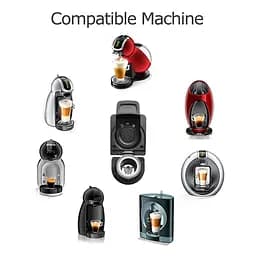 Адаптер капсул Nespresso для кавоварки Krups та Delonghi Nescafe Dolce Gusto Piccolo KP100**, Genio, Mini Me - мініатюра 8