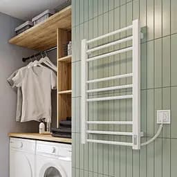 Електрична рушникосушарка Kosser Степ 500x500 ER тайм. білий ДСТ01ERW, Білий матовий, Праве - мініатюра 4
