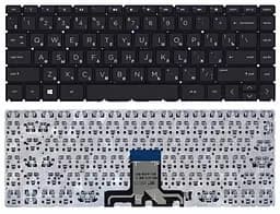 Клавіатура для ноутбука HP 240 G7 Black, (No Frame)